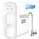 Waterdrop G5P500A Alkaline Mineral pH+ Reverse Osmosis Water Filter, NSF/ANSI 58 & 372 Certified, 8 Stage Reverse Osmosis System, 500G RO Water Filtration System, 2:1 Pure to Drain, Reduces TDS