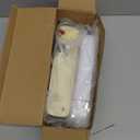 FZJDSD Exterior Door Handles,4PCS Front and Rear LH & RH Bright White (PW7),1GH21GW7AF 1GH18GW7AD Compatible with Dodge Ram 1500/2500/3500 2012-2018# 1GH19GW7AB 1GH19GW7AD 1GH21GW7AB 1GH21GW7AD