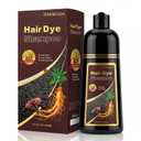 Chestnut Brown Hair Dye Shampoo 3 in 1, Long-lasting & Natural Hair Color Shampoo, Herbal Ingredients Natural Shampoo Hair Dye Effect in Minutes, Gifts for Men Women 500ml