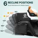 HOPERAN 25in Stadium Seats for Bleachers with Back Support, Extra Wide, 2PC