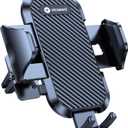 VICSEED [2025 Upgrade Ultra Stable Car Phone Holder Mount [Never Fall Off & Won't Break] Universal Air Vent Phone Mount for Car Easy Clamp Phone Holders for Your Car for iPhone 16 Pro Max 15 14 13 12 (Black)