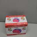 Growsun Balloon Pump Electric 110V 600W Balloon Garland Arch Kit Air Blower Inflator for Party Balloons Decoration Baby Shower Tape Strip Include (Rose Red)