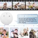 Mini Camera HD 1080P Small Camera Wireless Nanny Cam with Night Vision Motion Detection Remote View, WiFi Hidden Camera Indoor Security Camera for Home Pets