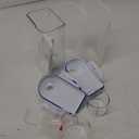 Hordely 77.8OZ Laundry Detergent Dispenser Container, 3 Pack Liquid Laundry Dispenser, Plastic Detergent Dispenser for Laundry Room/Powder/Fabric Softener with Labels, Clear