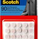 3M Company SP952-NA Beige Felt Bumpers, 90 Piece