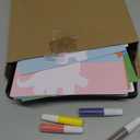 Tenceur 115 Pcs Kids' Sand Art Kits Color Sand Art Pictures Peel and Stick 12 Color Kit Painting Board Painting Tray Brush Bottles (Animal, Dinosaur, Underwater, Transportation)