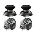 GuliKit TMR Magnetic Joystick Replacement Kit for PS5 DualSense Controller,Anti-Drift Electromagnetic Stick Repair Module with Thumbstick Caps, Soldering Required(Not for DualSense Edge) (NS51-PS5-Black)
