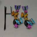 Solar Lights Outdoor Waterproof Garden Butterfly Light Decorative Solar Stake Lights with Butterflies Decor for Garden Yard Lawn Patio Pathway(2 Pack)