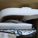 Fisher-Price SpaceSaver High Chair Navy Foliage, portable infant-to-toddler dining chair and booster seat with easy clean up features (Pacific Pebble)