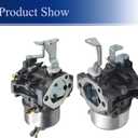 LiGuVCY 715670 Carburetor Replacement for Briggs Stratton 715442 715312 185432-0614-E1 185432-0037-01 Engine with Gaskets