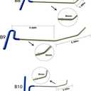 SOTRLO Paintless Dent Repair Rods Kit Hail Damage Repair Dent Removal Kit Dent Puller with Hammer and Tap Down
