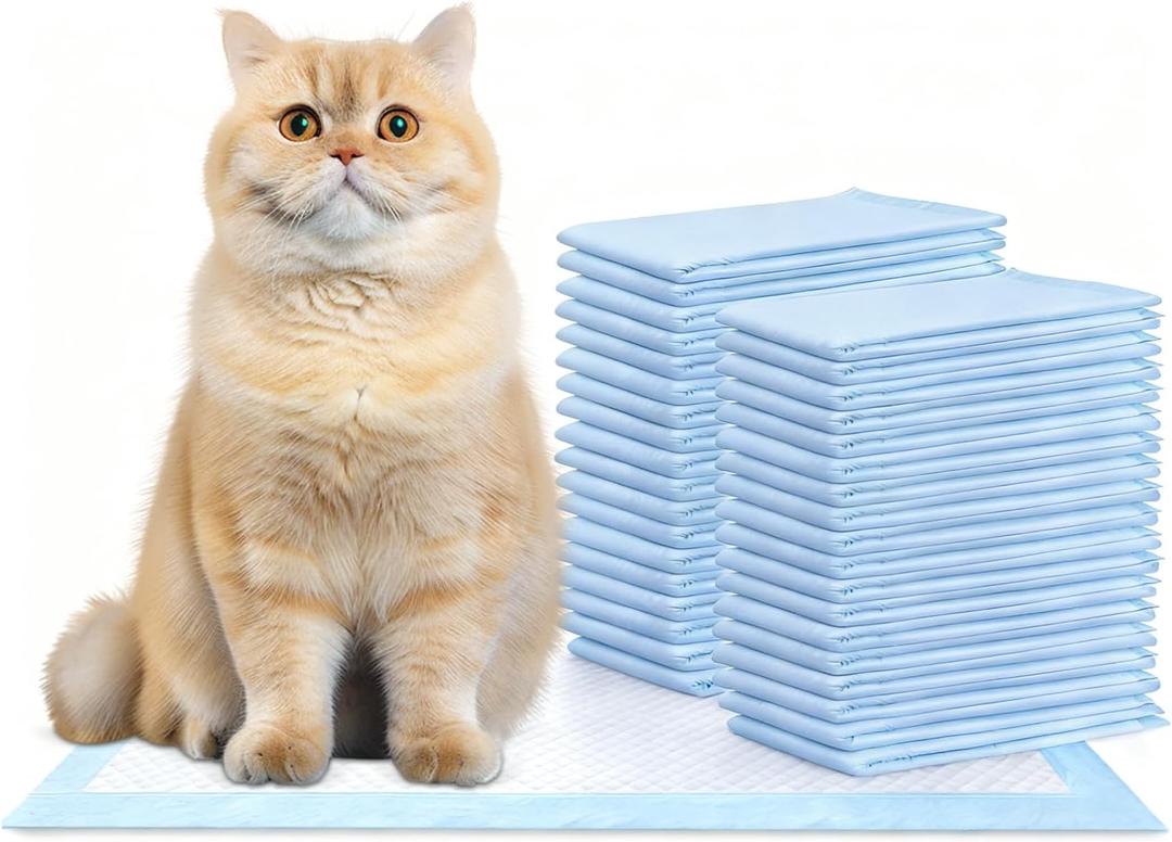 35 PCS Cat Pads Compatible with Breeze Litter System, Super Absorbent with Odor Control, Fresh Scent Cat Pee Pads Refills, 16.9" x 11.7" (35PCS)