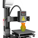 Portable 3D Printer - Compact FDM 3D Printer with Removable Build Plate, PLA & TPU Filament Compatibility, 0.4mm Nozzle, 100x100x100mm Build Volume, Easy-to-Use Design for Beginners