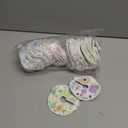 32 Pieces G Tube Button Covers G Tube Pad Holder Cotton Pads for Feeding Support Reusable Feeding Cotton Supplies Soft Covers for Breastfeeding Nursing Care, 4 Designs(Fresh Flower)