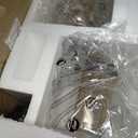 Industrial Table Lamps for Bedrooms Set of 2 - Fully Dimmable Bedside Lamps with USB A and C Ports and Outlet, Black Nightstand Lamps with Glass Shade for Living Room, Desk Lamps for Office Reading