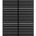 Metal Privacy Screen 72" H x 47.2" Decorative Outdoor Privacy Screen Privacy Panel with Stand for Balcony Deck Patio Lawn Garden, Privacy Fence (Black-Louvered)