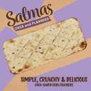 Sanissimo Salmas Chia & Flaxseed, 40 Packs of 3 Crackers, Oven Baked Corn Crackers, Gluten Free, Non-GMO, Kosher Certified (EXP 12/04/25)