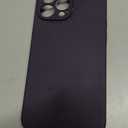 Supdeal Liquid Silicone Case for iPhone 13 Pro Max, [Camera Protection] [Anti Fingerprint] [Wireless Charging] 4 Layer Phone Case Protective Cover, Built-in Microfiber Case Cover, 6.7", Dark Purple