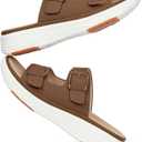 UBFEN Womens Platform Sandals Comfortable Walking Slide Soft Cushioning Footbed Casual Dressy Wedge Sandals (6)