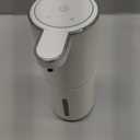 Automatic Foaming Soap Dispenser, 4-Level Adjustable Foam, Wall Mount, USB Rechargeable, 12.8oz/380ml, Touchless Hand & Dish Soap Dispenser for Bathroom, Kitchen, Hotel, Restaurant (White)