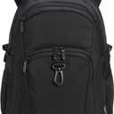 Amazon Basics Travel Laptop Backpack for 15.6 inch Laptop, Black
