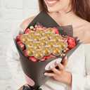 25Pcs Truffle Wrapper Cups Candy Holder Plastic Chocolate Liner for Valentine S Day Wedding Birthday Party Candy Decoration