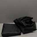 QH.HOME 2 Packs Winter Patio Heater Covers, [2025 Upgraded Tear-Resistant Fabric] Waterproof with Robust Zipper,Dustproof/Wind/Sunlight/Snow-Resistant,(2 Pack-89 H x 33" D x 19" B,Black)