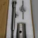 1-1/2" Concrete Hole Saw, 38mm Tungsten Steel Core Bit for Cinder Block, Brick, Rock, Plank Walls for Pipes or mini Split Lines, with SDS Plus Shank and 2 Center Positioning Drill Bits.