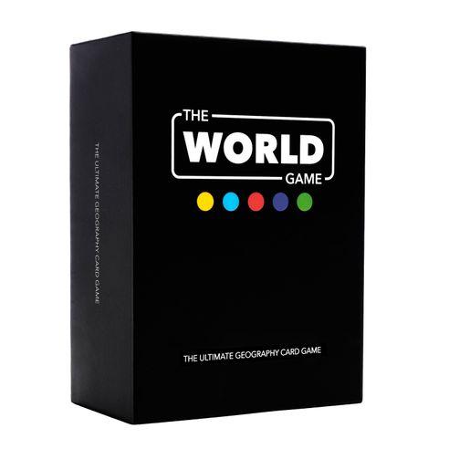 The World Game - Geography Card Game - Educational Games for Kids, Family and Adults - Cool Learning Gift Idea for Teenage Boys & Girls 8-12 with Map