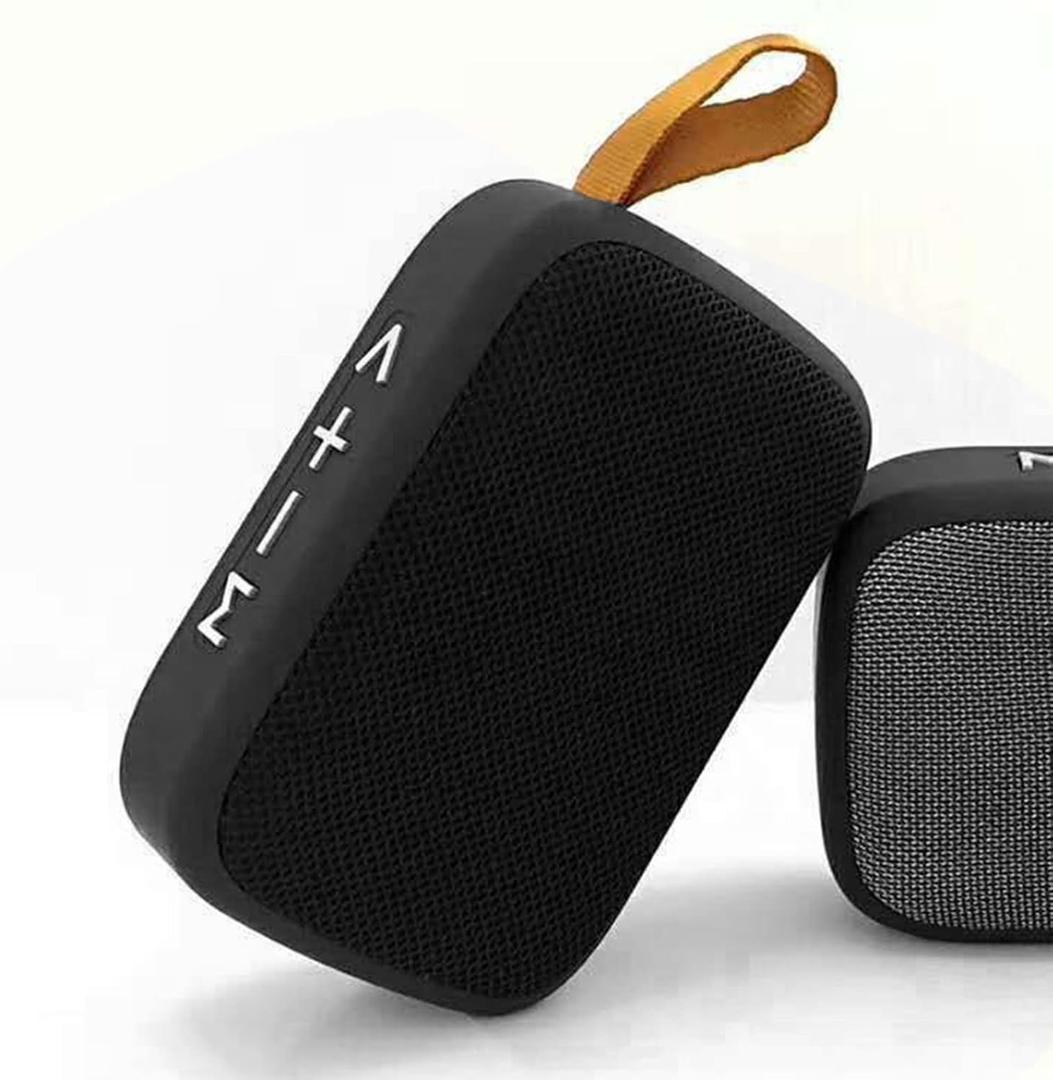 Portable Mini BT Speaker with Hand Strap, Clear Sound, Memory Card and FM Function, Stable BT Connection, Premium Materials