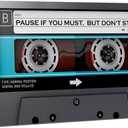 Balgardekor Painting Canvas Motivating Wall Art Home Decor for Living Room Office Inspirational Quote Make Good Choice Life Has No Rewind Pause If You Must.But Don't Stop (1, Blue, 12 x 16 Inches)