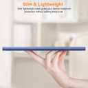 2 x HoYiXi Case for Remarkable Paper Pro 11.8 (2024 Released), with Stable Folding Stand Design and Pen Pocket, fit Remarkable Paper Tablet with 11.8 Color Display,Auto Sleep/Wake,Blue