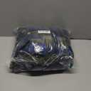 ZITY Heavy Thick Hoodies for Men Plaid Flannel Warm Sherpa Fleece Lined Winter Full Zip Up Coat (3X-Large, Blue, Green)