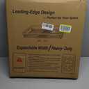 DPZM Expandable Pull Out Cabinet Organizer, Adjustable Width 20.5~37.5" W x 22.7" D, Bottom Mount Under Sink Organizer, Under Sink Organizer, Drawer Organizer Slide Out for Pots Pans