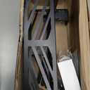 Suptek Clamp-on Desk Extender PC Desk Mount Holder,Standard and Large Gaming Computer Case Stand, Adjustable Width PC Mount, Black