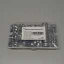 IEUYO Single Ear Clamps Assortment Kit, StepLess Clamps, Pex Pinch Ring Clamp for Securing Pipe Hoses and Automotive Use 304 Stainless Steel 3/8"-1" (7.8mm-25.6mm) 120Pcs/8Sizes