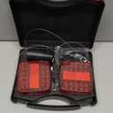 Wireless Trailer Lights Magnetic, Upgrade Rechargeable Wireless Trailer Tow Lights LED Kit, IP65 Waterproof, 10-Hour Battery Life, 100 FT Signal Synchronization for Towing Truck Camper RV Boat