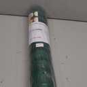 ZEBRO 4' x 100' Green Plastic Garden Fence Roll  Standard Duty Safety Netting for Snow, Poultry, Deer, Dogs  Reusable Outdoor Barrier for Yard, Landscaping, Animal Protection