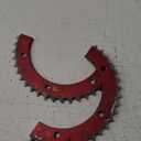 42 Tooth Rear Sprocket,Universal Split Sprocket 420 Chain 42 Tooth Aluminum Alloy Rear Split Sprocket Go Kart Racing