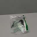 Flag Pole Pulley and Rope kit for 2" to 2.6" Diameter Flag Poles, 50FT Rope, 3.5" Flag Pole Topper, Cast Aluminum Flag Pole Truck, Metal Snap Clips and Cleat(Black)