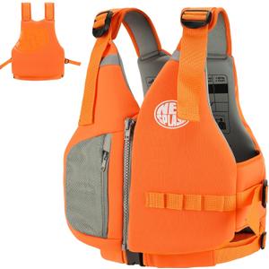 Swim Vest with Adjustable Safety Straps for Adults, Small