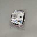 RUWISS Claw Clip Short Human Hair Ponytail Extension with Bendable Metals for DIY Styles, Straight Messy Bun Hair Piece for Women Thick Hairpieces for Daily Wear, 9 Inch Brown Black