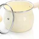 Milk Pot, 2 Quart Sauce Pan with Lid Handle, Non-stick Butter Warmer for Soup, Noodles, Dishwasher Safe