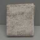 2x3 Washable Rug Runner for Bathroom, Soft Entryway Rug for Laundry Room, Kitchen, Vintage Abstract Hallway Runner for Bedroom, Anti-Slip Door Mat Indoor Entrance(2'x3', Brown/Ivory)