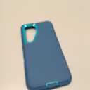 I-HONVA for Samsung Galaxy S24 Case,Galaxy S25 Case Shockproof Dust/Drop Proof 3-Layer Full Body Protection [Without Screen Protector] Rugged Heavy Duty Cover for Galaxy S24/S25,Turquoise