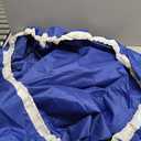 Toy Storage Mat Bag by Drawstring for Lego - Play Mat Bag Toy Storage Container for Kids with Cap can as Gift Blue 47inch