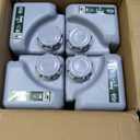Eurmax USA 4-Pack Universal Upgraded Commercial Canopy Weights - Leg Weight Bottles for Pop Up Canopy Tents,Gazebos&Shelters - Easy Wrap-Around Hook&Loop Installation,Multi-Fill:Water,Sand,Gravel&More