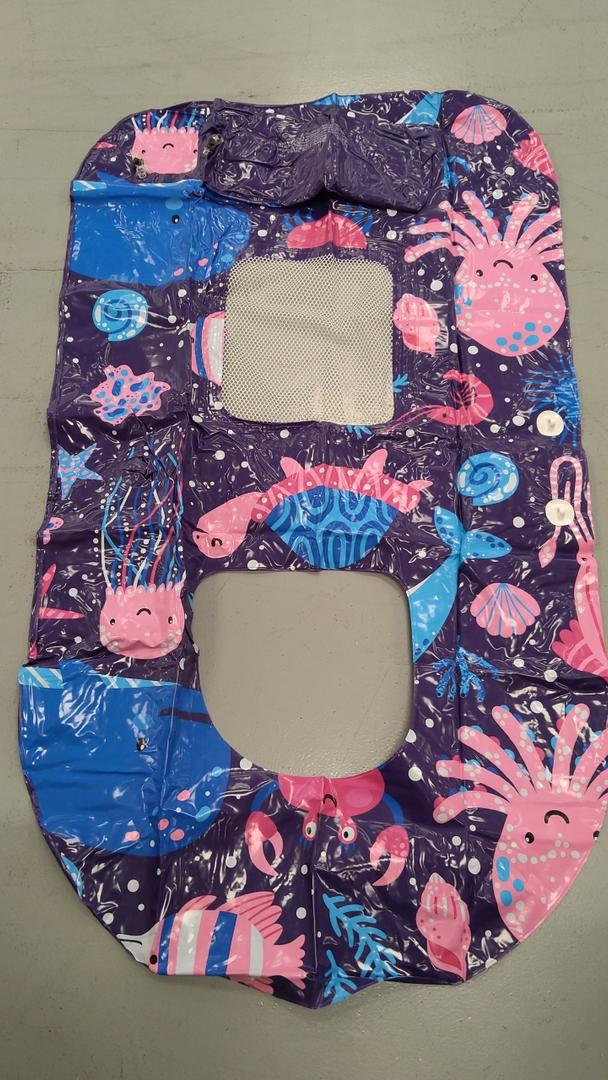 4 Pack Pool Floats Adult,Inflatable Pool Lounger Float Heavy Duty with Cup Holder, Backrest & Footrest Pool Lounge Float Extra Large Pool Rafts for Adults Beach Lake Party