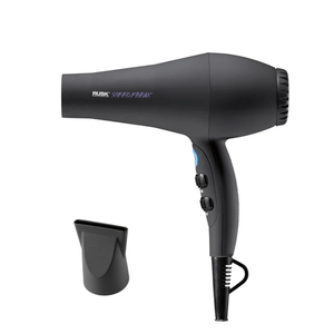 RUSK Engineering Speed Freak Ceramic and Tourmaline Professional 2000 Watt Hair Dryer - Far-Infrared Heat and Natural Ions Dramatically Reduce Drying Time