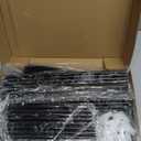 Laiensia 7Tier Vertical Shoe Rack Organizer, Space Saving Shoe Storage Organizer, NonWoven Cover Shoe Shelf Holds 2835Pairs for Bedroom, Hallway, Closet Entryway, Black